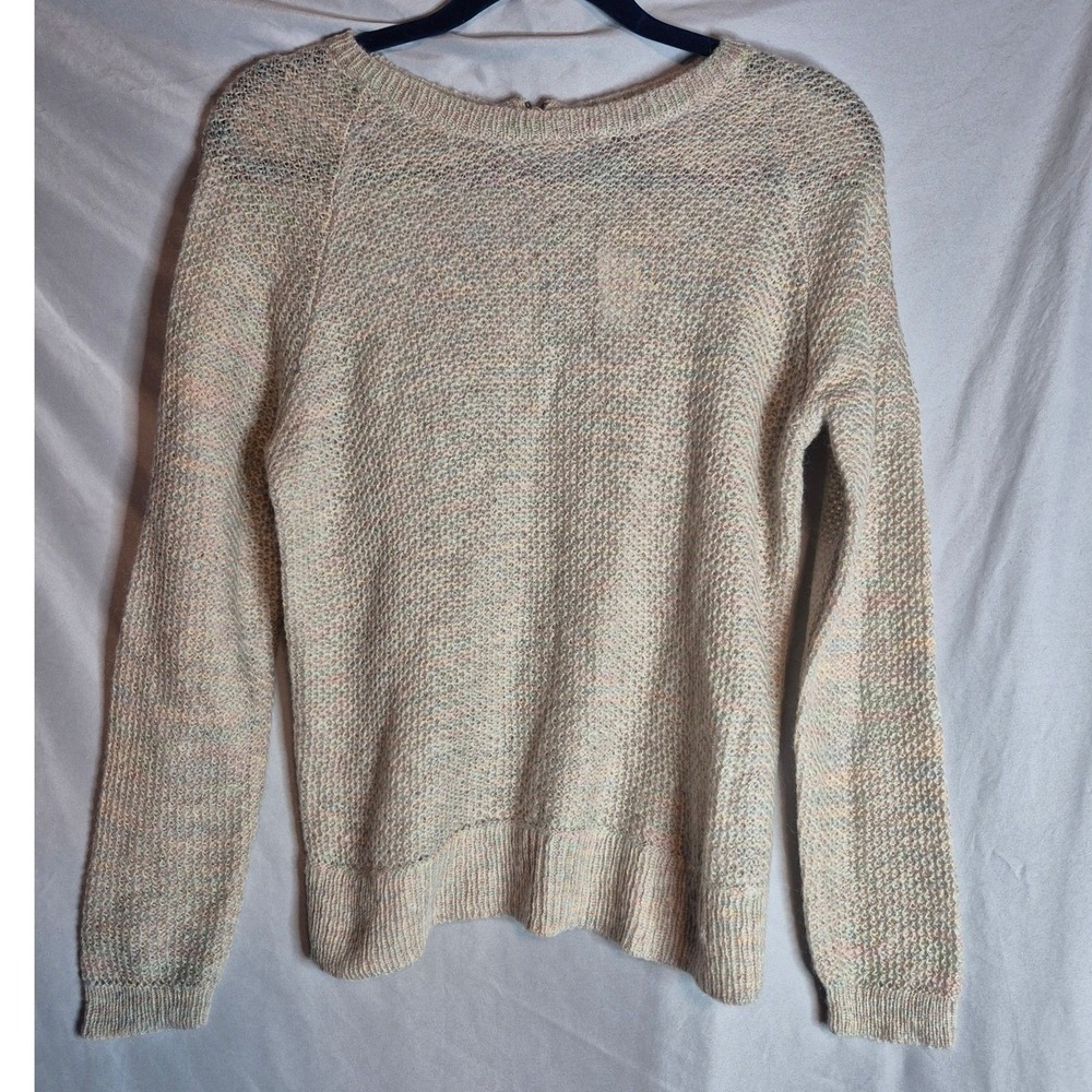 The Limited Multicolor Knit Sweater Women's XS Full Zip Lightweight Cardigan